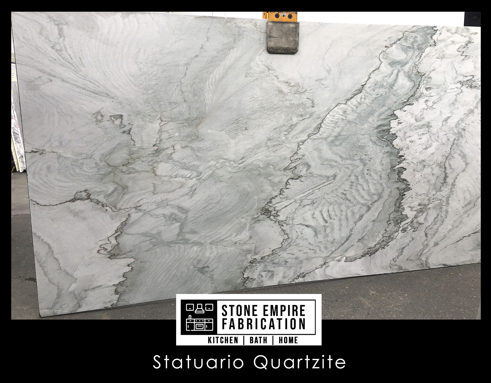 Statuario Quartzite Stone Empire Fabrication