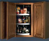 Lazy Susan Revolving Shelf Kit (One Shelf)