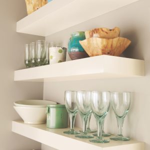 Merillat Classic® Floating Shelves - Cotton Finish