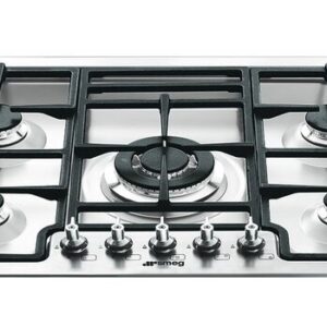 SMEG Classic 30" Gas Cooktop with 5 Burners