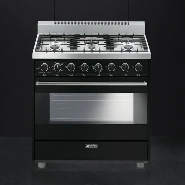 SMEG Classic 36 Freestanding Gas Range - Stone Empire Fabrication