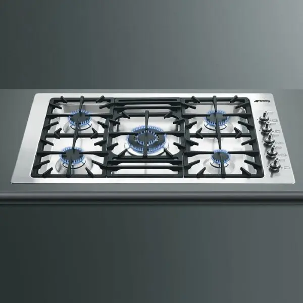 SMEG 36 Inch Gas Rangetop with 6 Burners