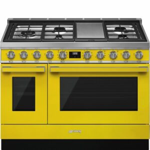 SMEG Portofino 48" 5.9 cu ft. Freestanding Dual Fuel Range