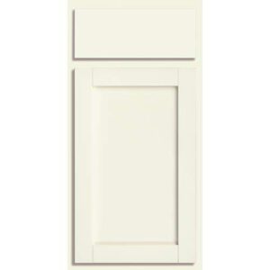 Merillat Basics Cabinets McDurmon Laminate White Sample Door