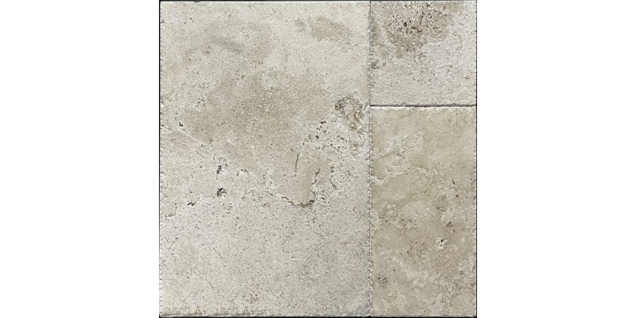 Ivory Silver Brushed & Chiseled