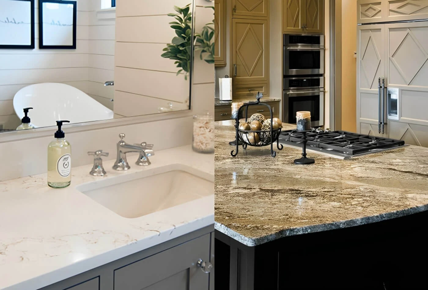 Are slab remnants good for bathrooms