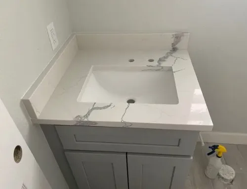 Can I use slab remnants in a bathroom?