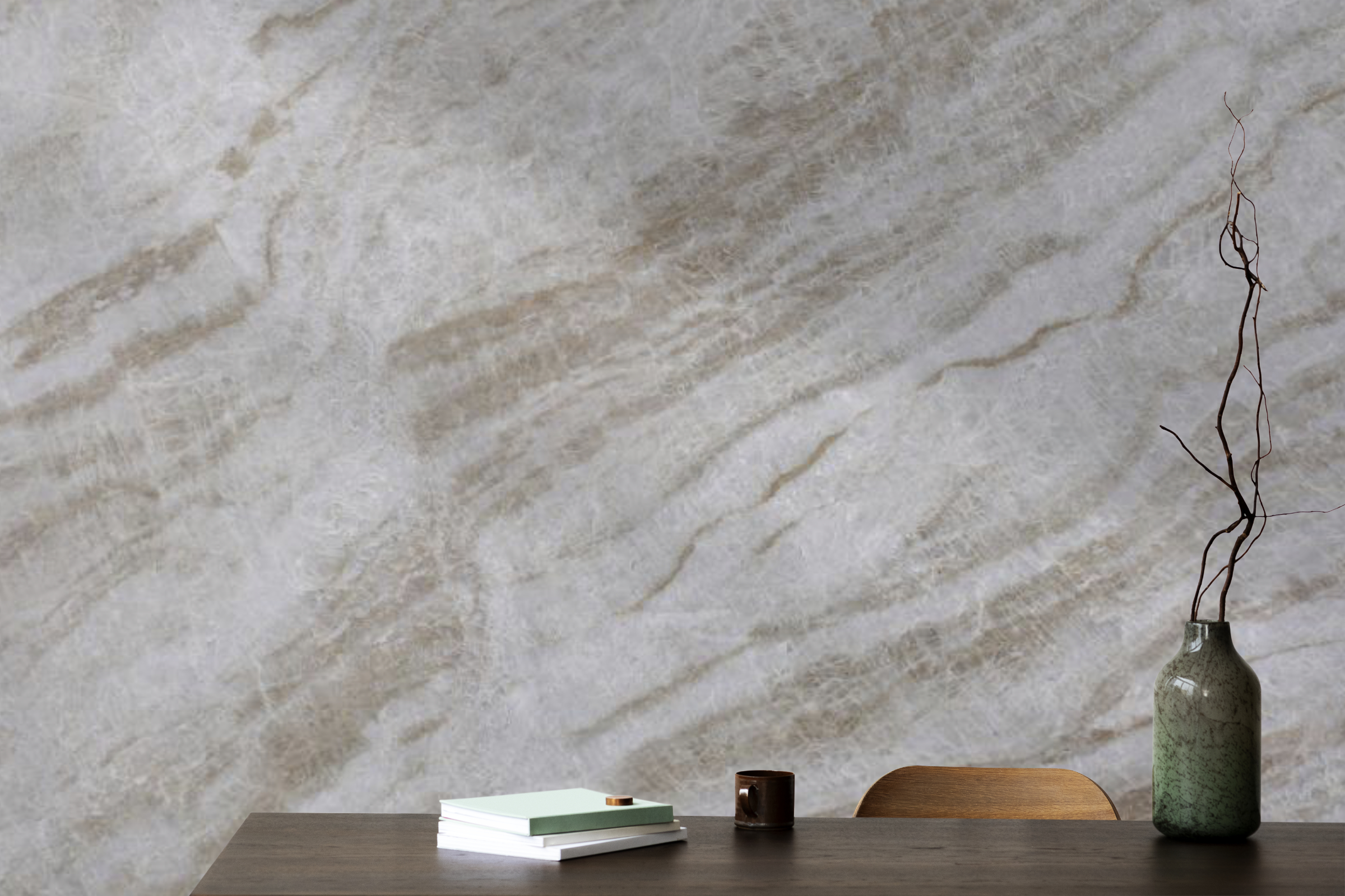 Living room wall mockup psd modern luxury home interior